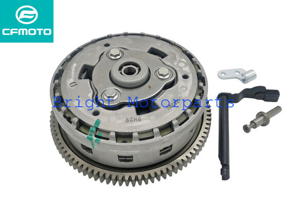 Aluminum Motorcycle Clutch Assy with 7 Clutch Plates for CFMOTO 400NK 650NK Genuine Parts