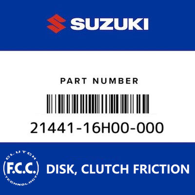 Motorcycle Fcc Clutch Assembly Clutch Disk Paper For Suzuki FK110, FW110, FL125